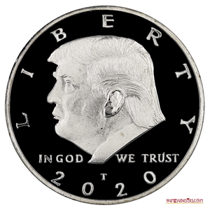 MEDALLA PROOF DE DONALD TRUMP, 45° PRESIDENTE DE USA