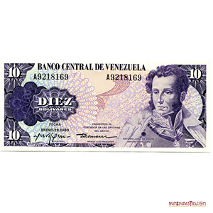 DIFÍCIL 10BS DE 1980, A7, EN ALTO GRADO