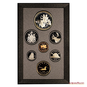 IMPONENTE PRESTIGE PROOF SET DE CANADÁ 1990