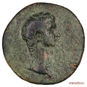 RARO DIASSARION DE ANAZARBUS, SILICIA CON EL BUSTO DE GERMÁNICO CÉSAR ACUÑADO EN EL 48DC