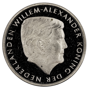 ESCASA MONEDA DE 2 ½ GULDEN DE ARUBA DEL 2016