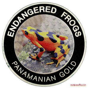 10 KWACHA PROOF 2010 RANA “PANAMAIAN GOLD”