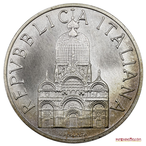 HERMOSA MONEDA DE 1.000 LIRAS DE PLATA DE 1994 DE LA BASÍLICA SAN MARCOS