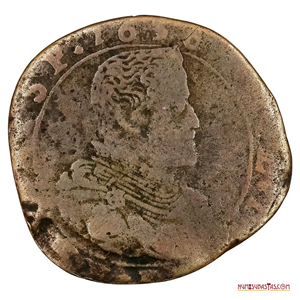 LIARD DE 1638 ACUÑADO EN ARTOIS, PAÍSES BAJOS ESPAÑOLES