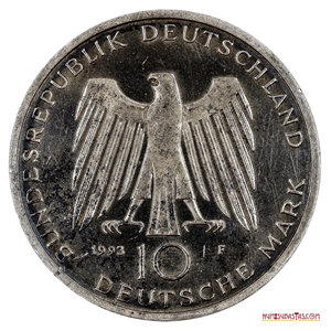 10MARK DE PLATA CONMEMORATIVOS DEL MILENIO DE POSTDAM