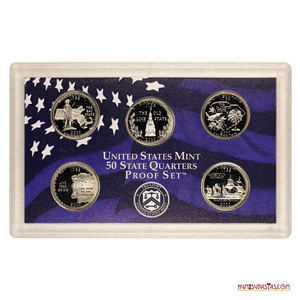 PROOF SET CON LOS QUARTERS DE LOS ESTADOS DEL AÑO 2.000