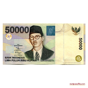 ESCASO BILLETE DE 50.000 RUPIAS DE INDONESIA DEL AÑO 1999
