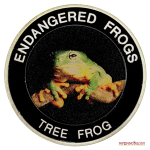 10 KWACHA PROOF 2010 RANA DE ÁRBOL