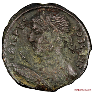 BRONCE ROMANO A NOMBRE DE CRISPO COMO CÉSAR 317-326