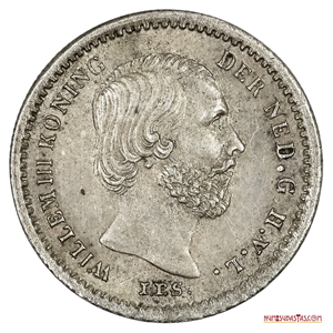 ESCASOS 5CENT DE HOLANDA DE 1876 EN ALTO GRADO DE CONSERVACIÓN