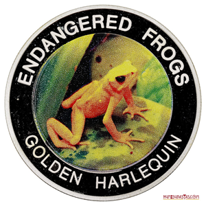 10 KWACHA PROOF 2010 RANA “GOLDEN HARLEQUIN”