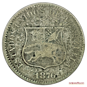 LA PRIMERA LOCHA, 2 ½ CENTAVOS DEL AÑO 1876