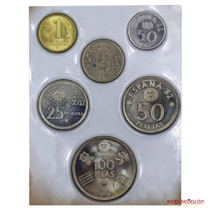 SET CONMEMORATIVO DEL MUNDIAL DE FÚTBOL ESPAÑA 1982