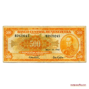 CANARIO O 500 BS, DE MAYO-10-1966, SERIE B7