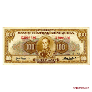 ATRACTIVO 100BS DE MARZO – 11 – 1960 K7 EN BUEN GRADO DE CONSERVACIÓN