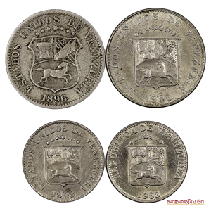 LOTE DE LOCHAS DE 1896, 1948 Y PUYAS DE 1948 Y 1958