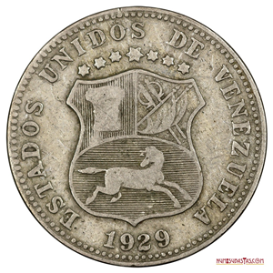 LOCHA O MONEDA DE 12 ½ CÉNTIMOS DE 1929