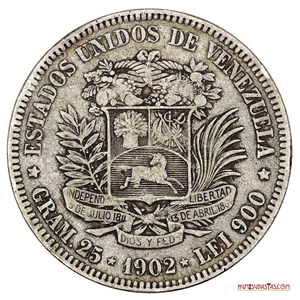BELLO FUERTE DE 1902 CON LA O PARTIDA EN LIBERTADOR