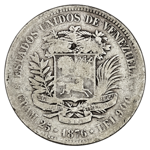 EL PRIMER FUERTE, 1 VENEZOLANO DEL AÑO 1876