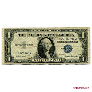CERTIFICADO DE PLATA DE 1$, 1935, SERIE G