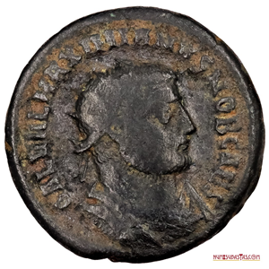 ANTONINIANO ACUÑADO EN CÍCICO EN EL 293-4 D. C.  A NOMBRE DE GALERIO MAXIMIANO COMO CÉSAR