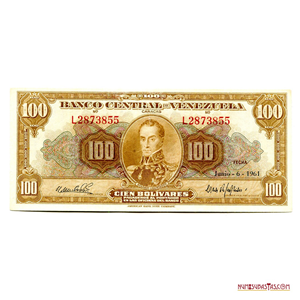 100BS DE JUNIO-6-1961 SERIE L7 EN ALTO GRADO DE CONSERVACIÓN