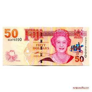 50 DOLLARS DE FIJI, CON EL RETRATO DE LA REINA ISABEL II, 2007
