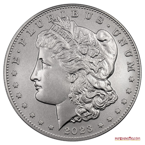 1$ DE PLATA 2023 CONMEMORATIVO DEL MORGAN