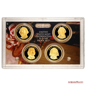 PROOF SET DE LOS DÓLARES PRESIDENCIALES DEL 2007