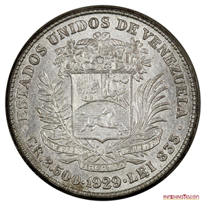 SOBERBIO REAL O 50CTS DE 1929 SIN CIRCULAR, ESCASO ASÍ