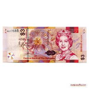 BAHAMAS, 3$, 2019