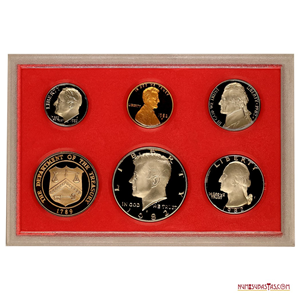 PROOF SET DE USA DEL AÑO 1982, MUY ATRACTIVO