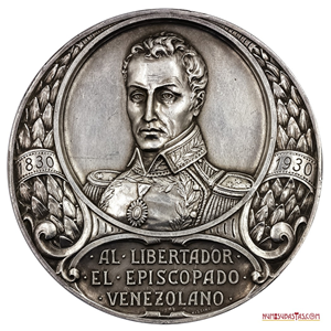 1930, EPISCOPADO VENEZOLANO EN EL CENTENARIO DE LA MUERTE DEL LIBERTADOR