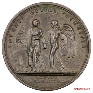 ITALIA, MÓDENA, 1814, RETORNO AL TRONO DEL DUQUE FRANCISCO IV