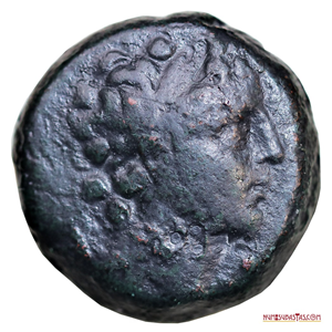 BRONCE DEL IMPERIO SELÉUCIDA: DEMETRIO II NICÁTOR, 146 AL 138AC