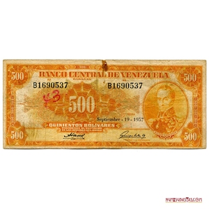 CANARIO O 500BS DE SEPTIEMBRE-19-1957, B7