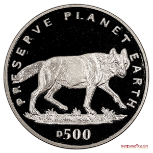 500 DINARA 1994 DE BOSNIA HERZEGOVINA CON EL LOBO GRIS