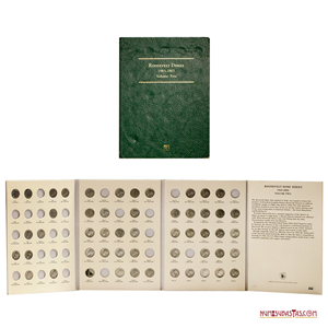 COLECCIÓN DE DIMES ROOSEVELT 1965-2003 EN ÁLBUM LITTLETON