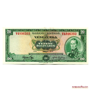 ATRACTIVOS 20BS DE ABRIL-11-1972, SERIE V7 EN ALTO GRADO