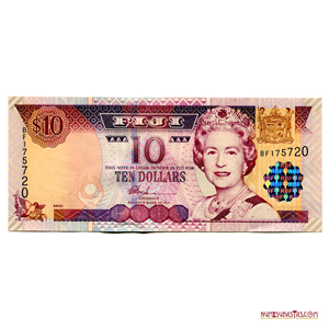 FIJI, 10$, 2002