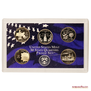 PROOF SET DE LOS ¼$ DE USA 2000