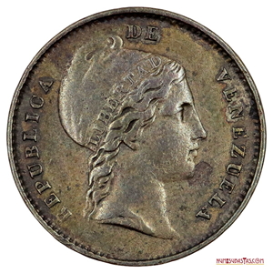 ATRACTIVO ¼ CENTAVO O FISCO DEL AÑO 1843