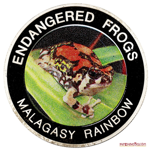 10 KWACHA PROOF 2010 RANA “MALAGASI RAINBOW”