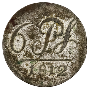 6 PFENNIG DE 1812 DE SCHWARZBURG - RUDOLSTADT