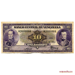 ATRACTIVO 10BS DE ABRIL-22-1954, SERIE K7