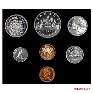 SPECIMEN BRILLIANT SET CANADÁ 1978 EN ESTUCHE ORIGINAL
