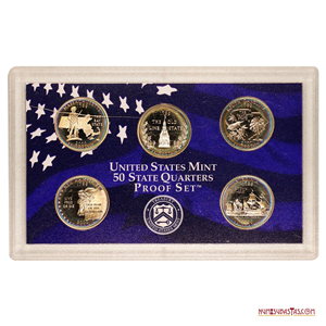 PROOF SET DE LOS ¼$ DE LOS ESTADOS DEL AÑO 2000