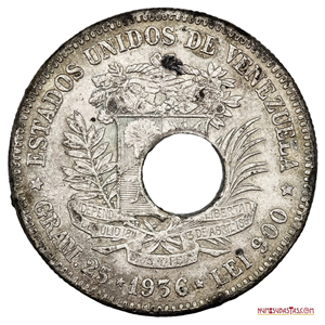 INTERESANTE FUERTE FALSO DE ÉPOCA DE 1936 CON CANCELACIÓN CENTRAL
