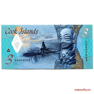 REPOSICIÓN DEL POLÍMERO DE 3$ DE ISLAS COOK
