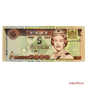 FIJI, 5$, 2002